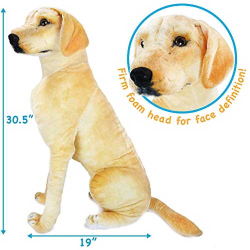 Viahart Leanna The Labrador - 30 Inch Stuffed Animal Plush Dog - By Tiger Tale Toys #TOP2