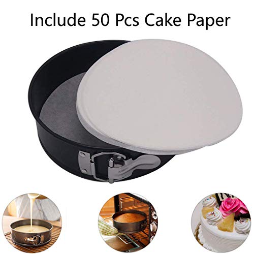Steamer Basket, Egg Rack Holder, 7" Non-Stick Springform Cake Pan, 50 Pcs Cake Paper For Instant Pot Accessories, Vegetable Food Steamer Rack. Fit Pot 5,6,8 Qt Pressure #TOP4