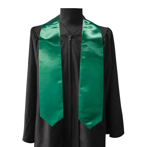 Image of GraduationMall 24 Pieces 72 Inch Plain Graduation Stole Bulk Sublimation Blank Honor Graduation Sash Unisex Adult