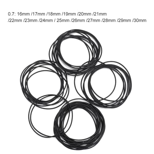 Joints toriques de montre étanches 0,7mm contre infiltration eau - 4