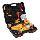 Construction : fabriqué à partir d'acier et de plastique de haute qualité, les ciseaux électriques sont conçus pour durer. Sa conception robuste lui permet de résister aux rigueurs utilisation quotidienne tout en conservant une fiabilité et une capacité de charge élevée. Vous pouvez utiliser cet outil robuste pour fonctionner de manière constante, que ce soit sur la route ou à la maison.