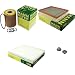 Produktbild EISENFELS Filter Set Inspektionspaket erstellt mit MANN-FILTER Ölfilter HU 820/1 y, Luftfilter C 30 138, Innenraumfilter CU 2757, Verschlussschraube