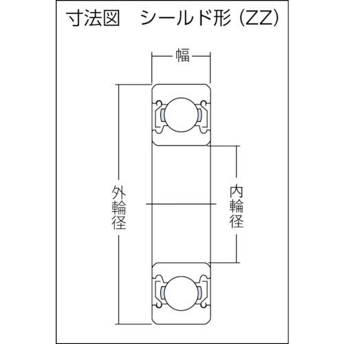 NTN Bearing 6405ZZ Single Row Deep Groove Radial Ball Bearing, Normal Clearance, Steel Cage, 25 mm Bore ID, 80 mm OD, 21 mm Width, Double Shielded