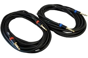 High-Performance Audio2000 1/4 Inch Speaker Cables: Uniting Your Sound System with Clarity and Power
