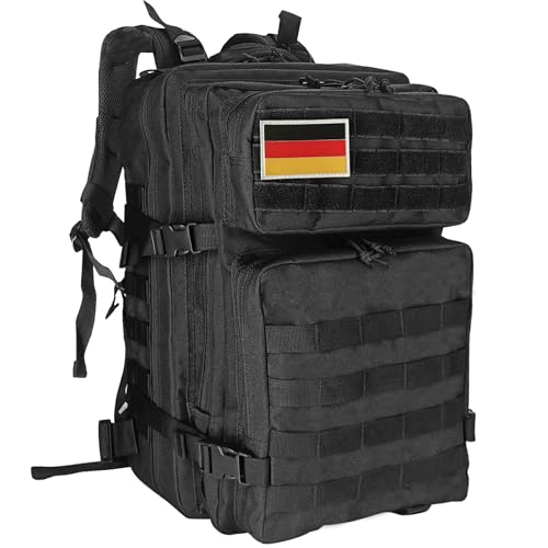 Oreunik Militär Rucksack Herren,45L Wasserdicht Taktischer Bundeswehr Rucksack Molle Rucksäcke...
