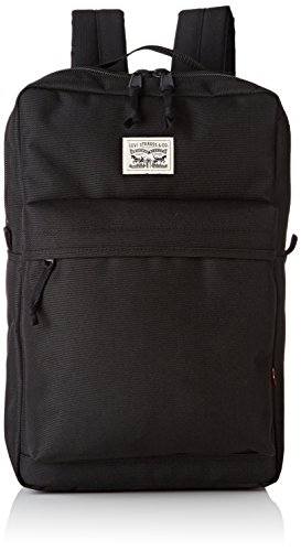 Levi s 225294 8 87  Mochila Unisex Adultos  Negro  Black   12x45x29 cm