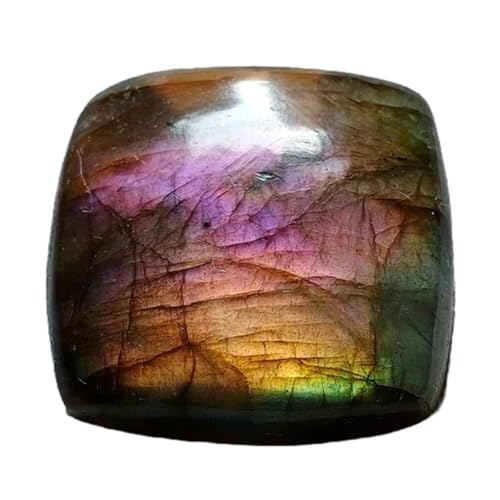 Cabochon labradorite violette pour créer votre bague et pendentif DIY