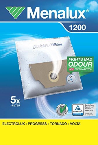 MENALUX Set di 5 sacchetti per aspirapolvere + 1 Micro fi