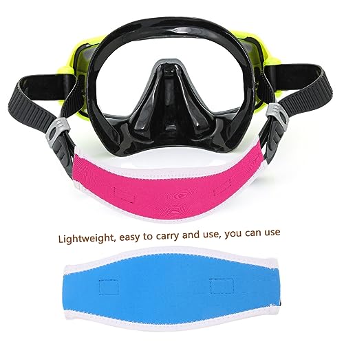 De buceo con de snorkel Kisangel de doble capa con cubierta para el pelo 2
