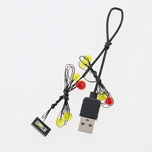 LICI USB Betrieben licht Led Bausteine Kompatibel mit Lego 76116 (Lego Bausatz Nicht Enthalten) – Bild 3