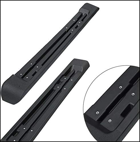KARPAL Pair Side Step Running Boards Nerf Bar Compatible with 2018 2019 2020 2021 2022 Jeep Wrangler JL Unlimited 4 Door ( Excl JK Model ) Replacement Part # 82215164