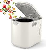 3.5L Electric Composter Countertop, 3 Modes Kitchen Smart Compost Bin with Auto Cleaning, LED Display, Turns Kitchen Waste Into Dry Manure, Low Noise Food Waste Compost Machine
