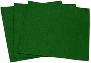 12" x 12" Squares Plain Acrylic Craft Felt Fabric - Olive Green - per sheet