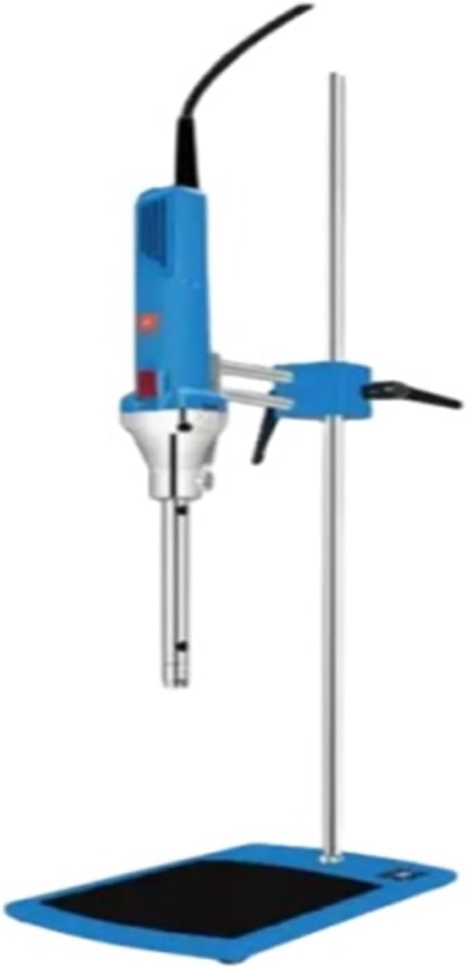 High Shear Homogenizer High Speed Mixing Food Fine Perfume Mixing Device Laboratory Emulsifier Mixer Cosmetic Stirrer(HR-25,220V)