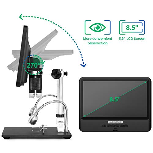 Microscope numerique USB ecran LCD Andonstar AD208 examen de pieces PCB - 4
