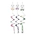 Beistle 40695 1-Pack Easter Bunny Wind-Spinners, 3-Feet 6-Inch, Multicolor
