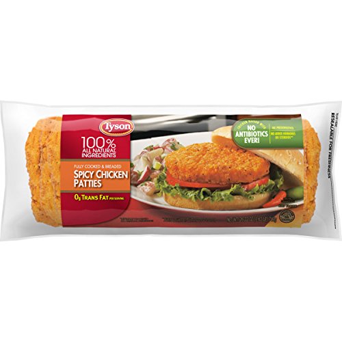 Tyson Fully Cooked Spicy Chicken Patties, 26.22 Oz. (Frozen) #TOP10