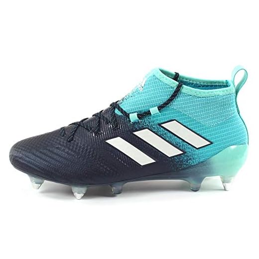 Ace Ace 17.1 Sg fotbollsskor för män, Multicolour Multicolour Black Green - 7 UK