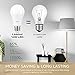 Linkind A19 LED Light Bulb, 100W Equivalent Light Bulbs, 14W 5000K Daylight, 1600 Lumens Non-Dimmable LED Bulb, E26 Standard Base, Energy Efficient UL Listed, 6-Pack