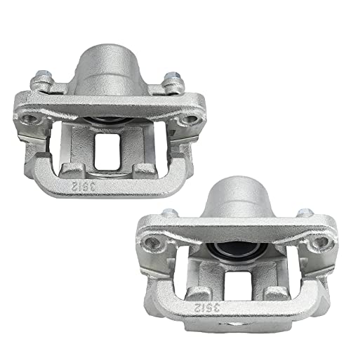 Mayasaf 19B2792 19B2793 Rear Brake Caliper Set Rear Left+Right Side With Hardware For Nissan 2004-2009 Quest/2003-2007 Murano/2003-2005 350Z, 2003-2005 Infiniti G35 #TOP2