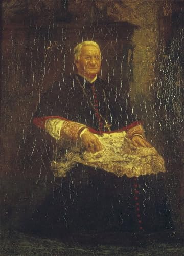 Archevêque Frederick Wood par Eakins sur toile : la solution idéale pour grand mur vide