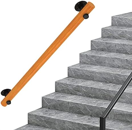 Wooden Stair Banister Kit for Kids, Safety Railing for Stairs, Childproof Stairway Guard, 40cm Loft & Villa Stair Protection, Durable Child Safety Rails
