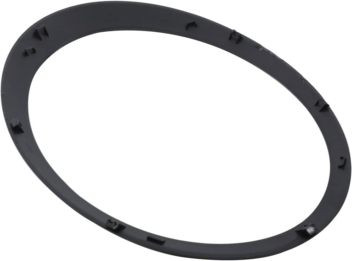 Gloss Black Driver & Passenger Side Headlight Trim Ring Bezel Compatible with Mini Cooper 2007-2014 R56 R56 R57 R58 R59
