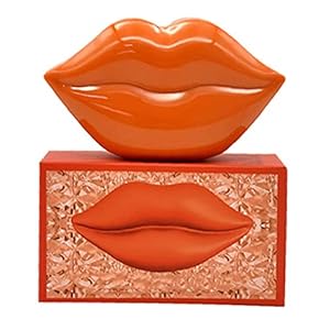 Lip Patches Crystal Collageen Anti-aging Rimpel Lip Moisturizer Voeding Oranje 20pcs, Facial Face-Cover
