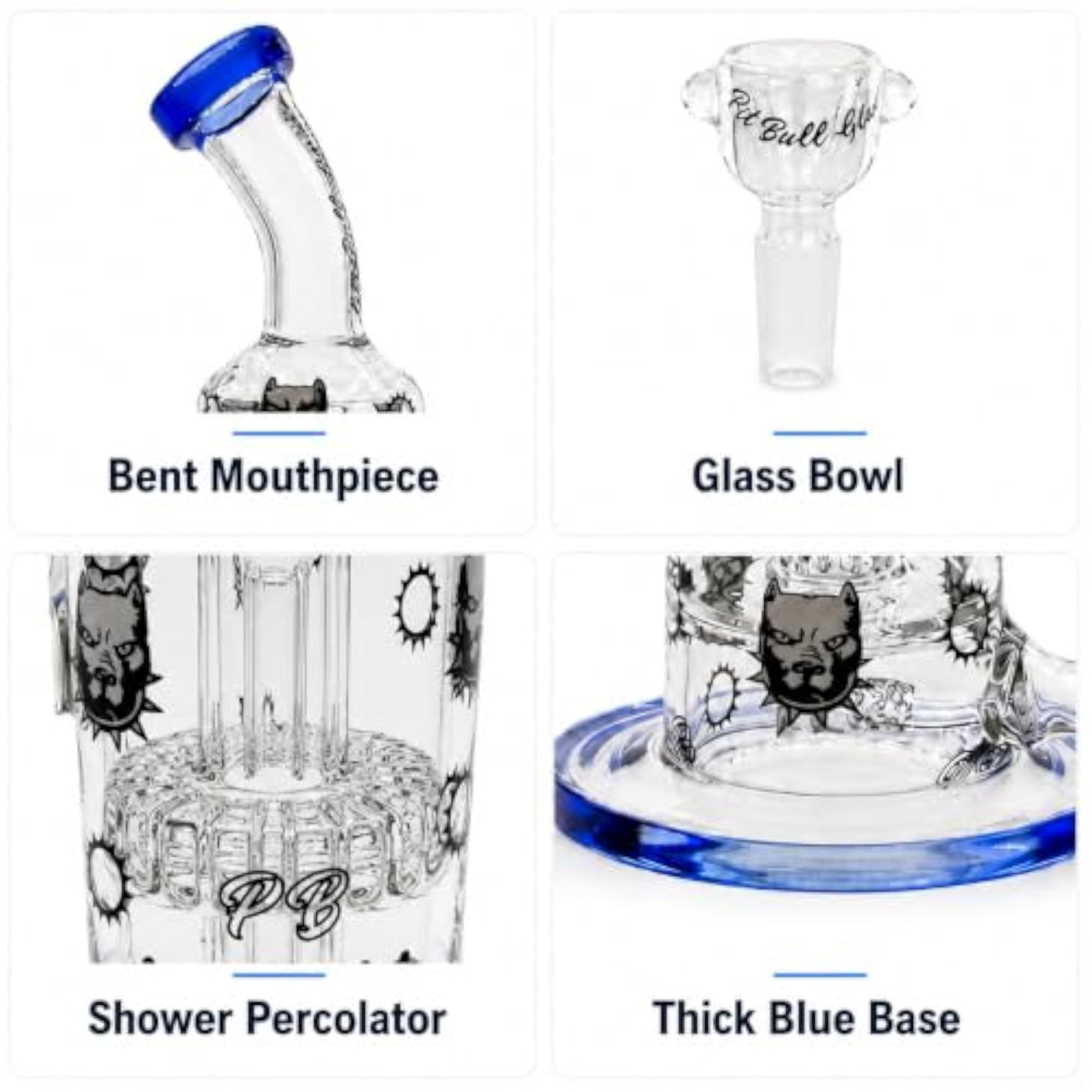 12 Inch Scientific Smoking Bong