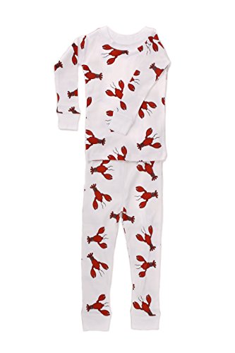 Big Boys' Lobsters Organic Pajamas