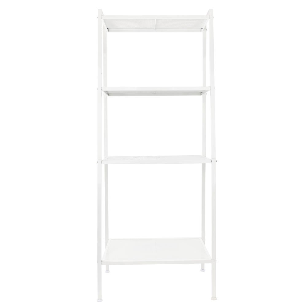 Widen 4-Tier Bookshelf Free Standing Bookcase Storage Rack Shelves Plant Flower Stand with Wood Look for Living Room