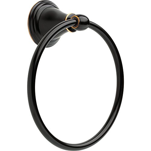 Delta Hand Towel Holder | Oil Rubbed Bronze Ring for Hanging Towels in Kitchen, Bathroom | Windemere Accessories - image 1