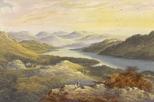 Toile Windermere impression d'art Alexander Lydon affiche haute définition