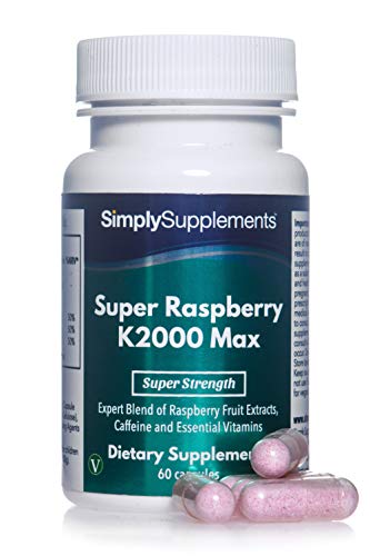 Chetoni di lampone K2000 MAX - 60 Capsule - Adatto ai vegani - SimplySupplements
