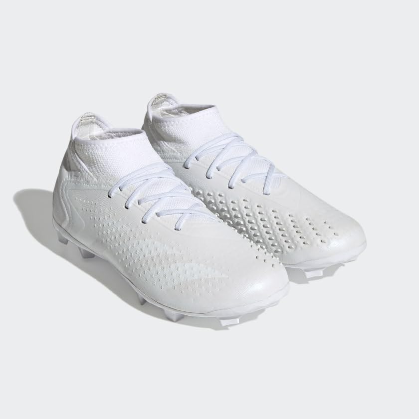 adidas Unisex Accuracy.3 Firm Ground Soccer Cleats (Little Big Kid) Sneaker4