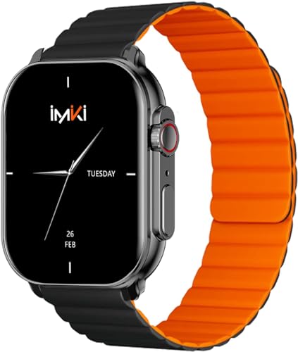 SMARTWATCH IMIKI FRAME PRO, Black-image