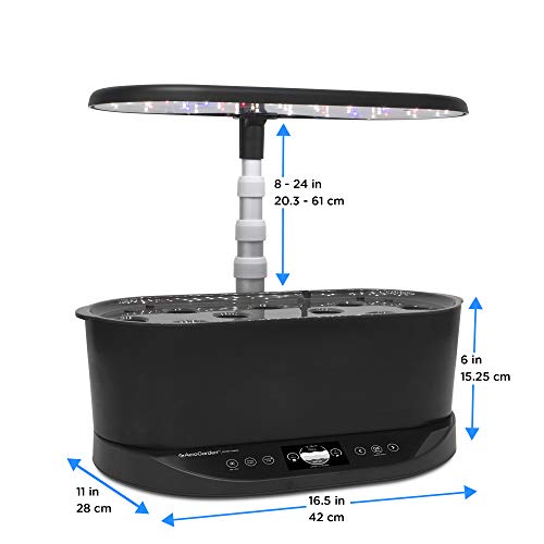 AeroGarden Bounty Basic Indoor Hydroponic Herb Garden - Black AeroGarden Bounty Basic Indoor Hydroponic Herb Garden - Black
