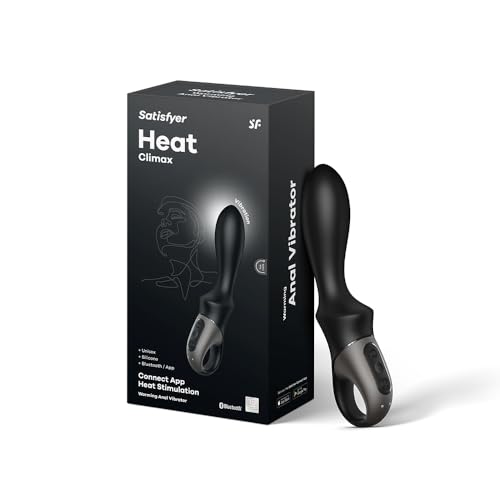 Satisfyer Heat Climax Connect App Analvibrator | Sex-Spielzeug mit Wärmefunktion für Anal-Stimulation | Unisex Analspielzeug | Buttplug für Männer und Frauen | Toy mit App-Connection | 20,5 cm