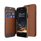 Melkco プレミアムレザーケース Apple iPhone 11 Pro (5.8インチ)用 - フェイスカバー ブックタイプ (クラシックヴィンテージブラウン)