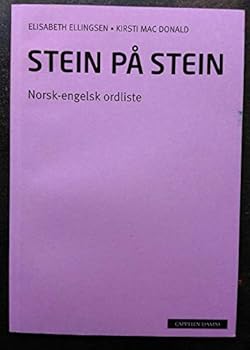 Stein på stein. Norsk-engelsk ordliste.