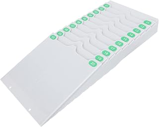 Toyvian 20 Quadro De Atendimento Telescópico Cartões De Ponto Suporte De Prateleira Tapeçarias Parede Suporte De Cartões De Sala Organizador De Crachás Suporte De Cartões De Ponto