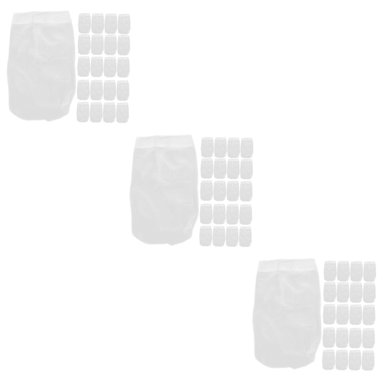 YARNOW Lot De 3 Élastiques pour Écumoire De Piscine 20 Pièces X 3 pour Accessoires De Nettoyage De Piscine