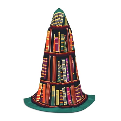 Cape à capuche bibliothèque longue idéale pour vos soirées déguisées