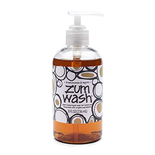 Indigo Wild Zum Wash Natural Hand & Body Liquid Soap, Frankincense & Myrrh, 8 Fluid Ounces Indigo Wild Zum Wash Natural Hand & Body Liquid Soap, Frankincense & Myrrh, 8 Fluid Ounces