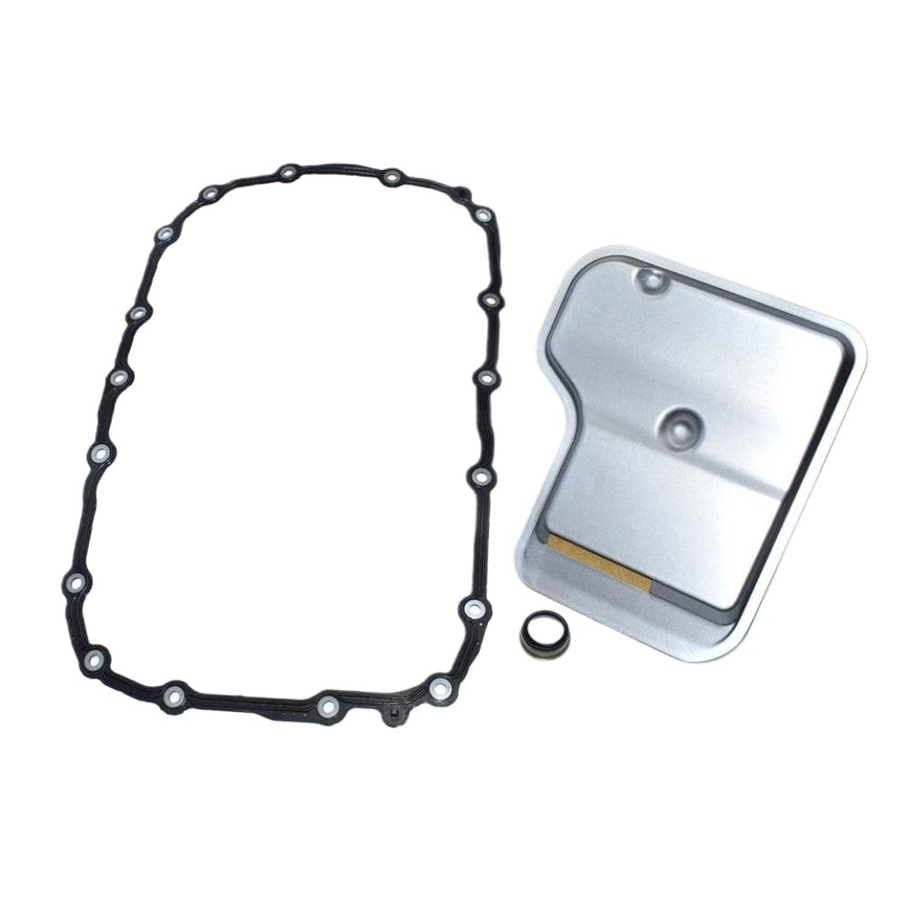 Filtro de aceite de transmisión y junta de cárter de aceite 24117593565 compatible con 116 118 120 128 130 316 318 320 323 325 328 330 X1 X3 N46 N52 N51