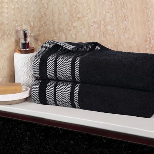 Drap de bain absorbant séchage rapide lot de 2 grands formats