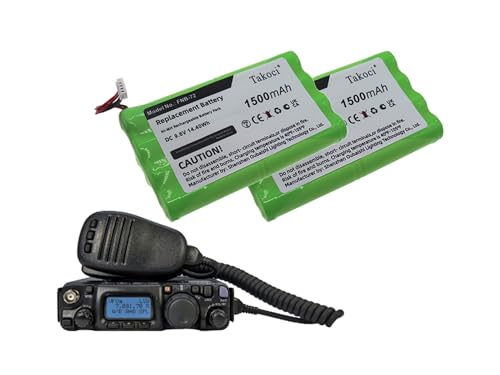 ChoyoqeR 2PCS FNB-72/85 Battery for FT-817/818 Radios