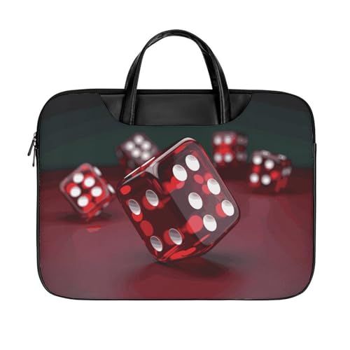 Maletín para portátil impermeable de 17 pulgadas rojo miniatura 1
