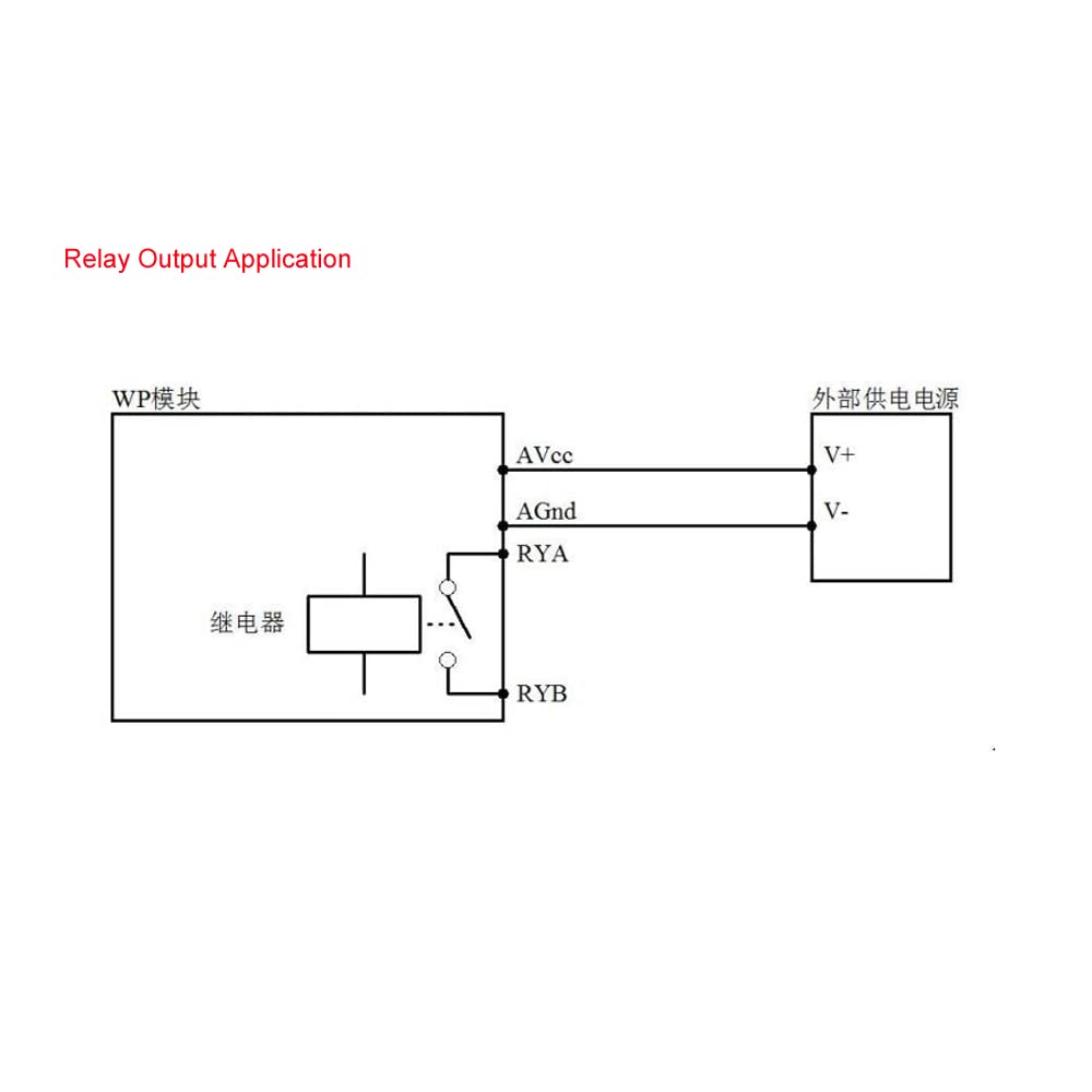 Module d'entrée et de sortie numérique 8 canaux/4 canaux isolé 8DI/4RY MODBUS