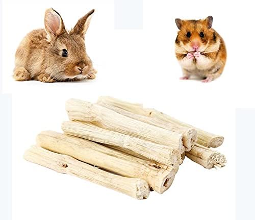 OSWINMART Sweet Bamboo Sticks(1/2lb), Pet Chew Snacks Molar Sticks Keep Clean Teeth and Healthy Gums for Rabbits Hamsters Chinchillas…